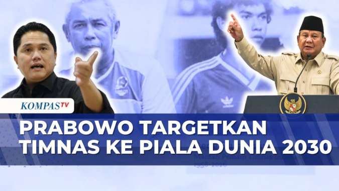 Prabowo Minta PSSI Siapkan Cetak Biru Timnas Indonesia ke Piala Dunia 2030