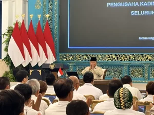 Prabowo Peringatkan Pengusaha tentang Ancaman Perang Nuklir