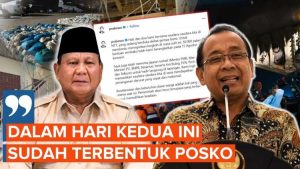 Prabowo Respons Cepat Gempa NTT: Tiga Menteri Dikerahkan, Posko Langsung Didirikan