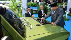 Prabowo Targetkan Mobil Listrik Nasional Meluncur di 2028