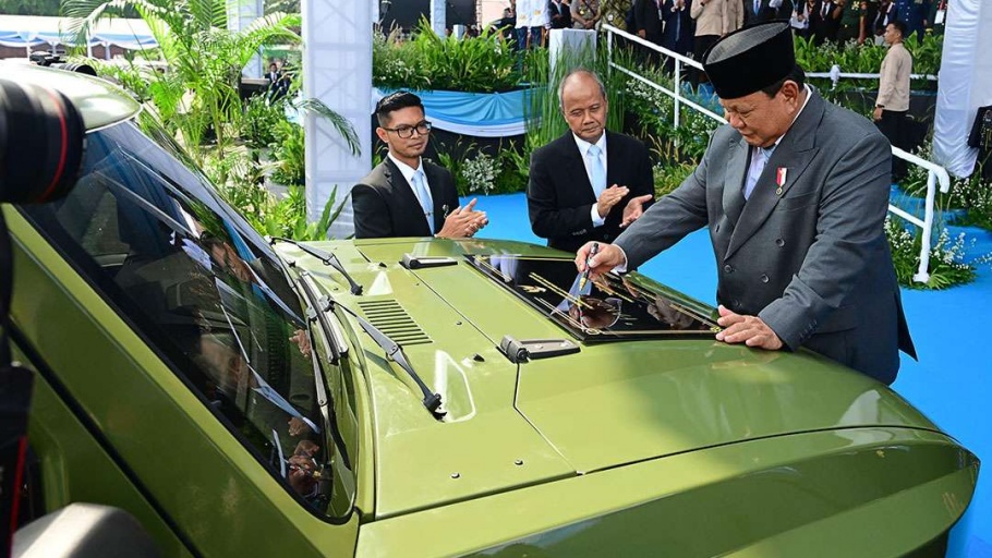 Prabowo Targetkan Mobil Listrik Nasional Meluncur di 2028
