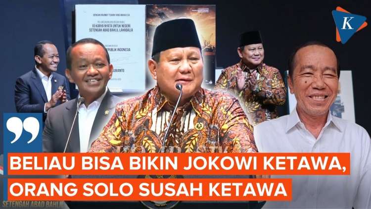 Prabowo Terkejut Bahlil Mampu Membuat Jokowi Tertawa