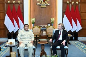 Presiden Prabowo Sambut Wakil Menteri Pertahanan AS, Perkuat Hubungan Strategis RI-AS