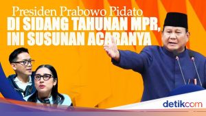Presiden Prabowo Sampaikan Pidato Kenegaraan di Sidang Tahunan MPR: Simak Rangkaian Acaranya