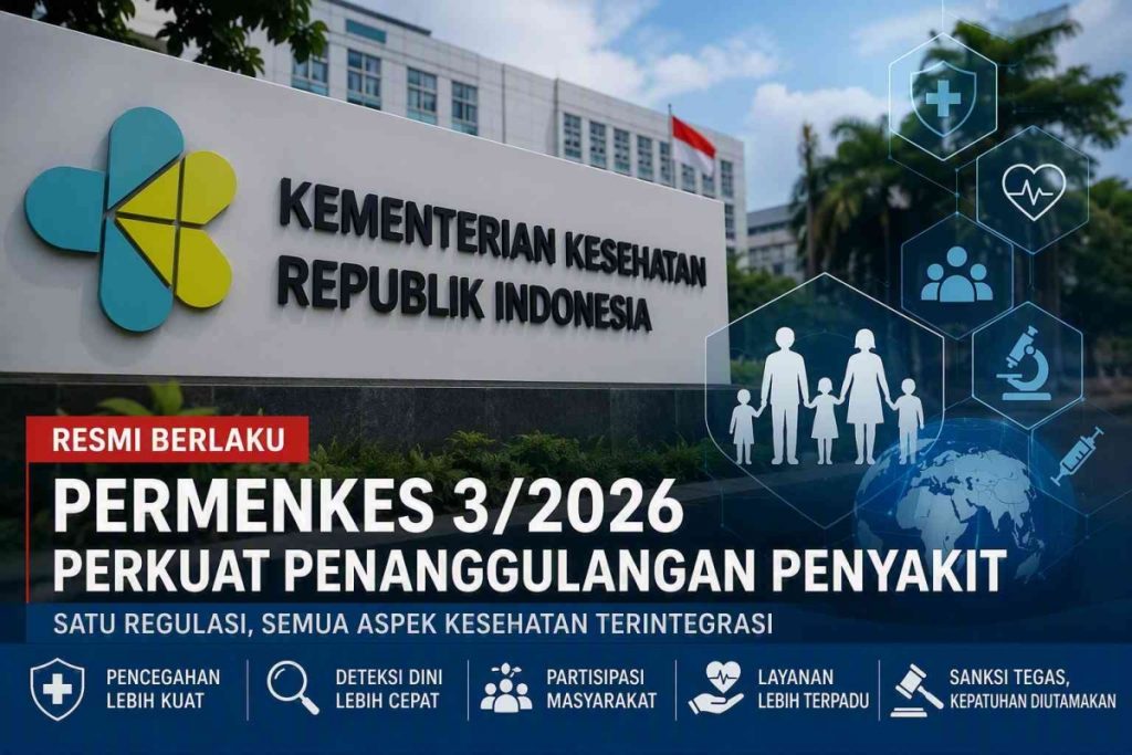 Reformasi Besar Penanggulangan Penyakit Lewat Permenkes 3/2026