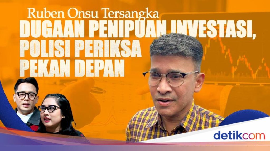 Ruben Onsu Ditetapkan sebagai Tersangka Kasus Dugaan Penipuan dan Penggelapan, Polisi Akan Periksa Pekan Depan