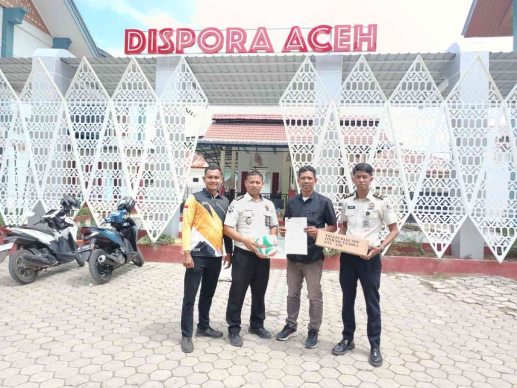 Rutan Banda Aceh Terima Bantuan Peralatan Olahraga untuk Tingkatkan Semangat Warga Binaan