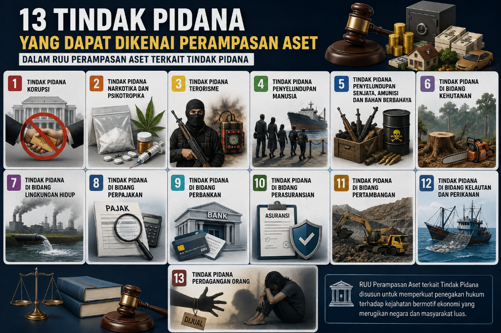 RUU Perampasan Aset Masukkan Pidana Pajak: Penegakan Hukum Kejahatan Ekonomi Semakin Diperkuat