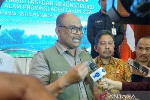 Satgas PRR Kemendagri Tinjau Sawah Terdampak Bencana di Aceh Barat
