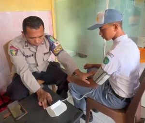 Sidokkes Polres Lingga Gelar Pemeriksaan Kesehatan Calon Paskibraka untuk Pastikan Kondisi Prima