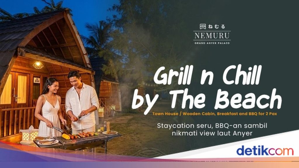 Staycation BBQ Tepi Pantai di Nemuru Grand Anyer Palazo, Hanya 2 Jam dari Jakarta