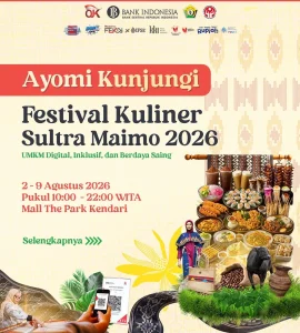 Sultra Maimo 2026: Festival Kuliner Siap Manjakan Lidah dengan Sajian UMKM dan Roadshow Kuliner Viral
