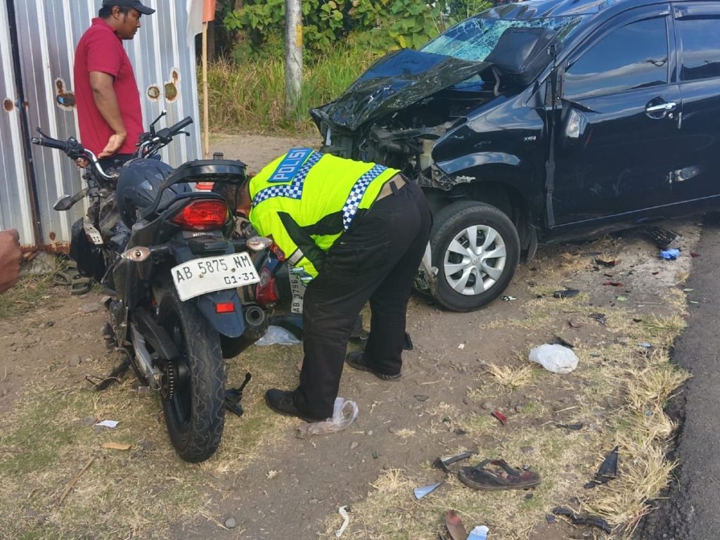 Tabrakan Beruntun di Moyudan Tewaskan Dua Orang