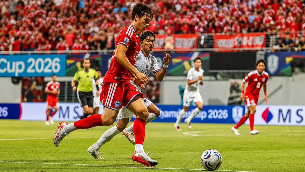 Thailand Hancurkan Singapura 3-1, Satu Kaki di Final Piala AFF 2026