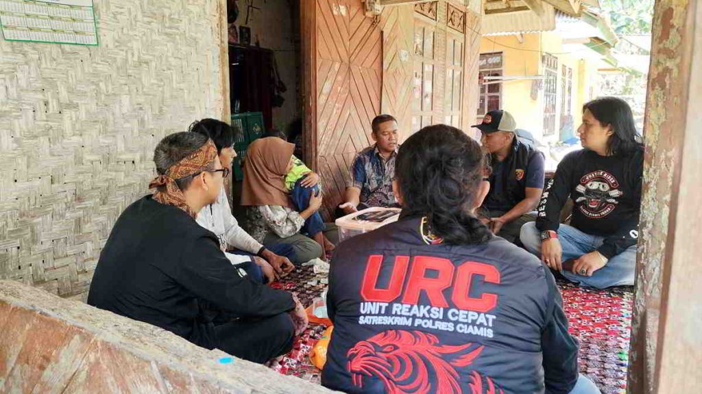 URC Satreskrim Polres Ciamis: Tak Sekadar Tangkap Penjahat, Gerak Cepat Bantu Balita Diduga Alami Gizi Buruk