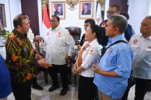 Wakil Ketua DPR Cucun Syamsurial Jalin Silaturahmi dengan Koalisi Buruh