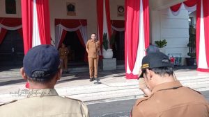 Wali Kota Malang Pimpin Apel Pagi, Sampaikan Pesan Penting untuk ASN