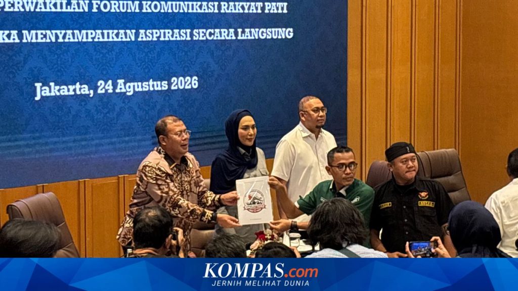 Warga Pati Sampaikan Aspirasi ke DPR RI: Kami Ingin Damai, Bukan Konflik
