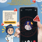 Waspada! Penipuan Mengatasnamakan Kepala Dinas Perhubungan Jawa Tengah via WhatsApp