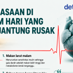 7 Kebiasaan Malam yang Merusak Jantung, Sering Diabaikan