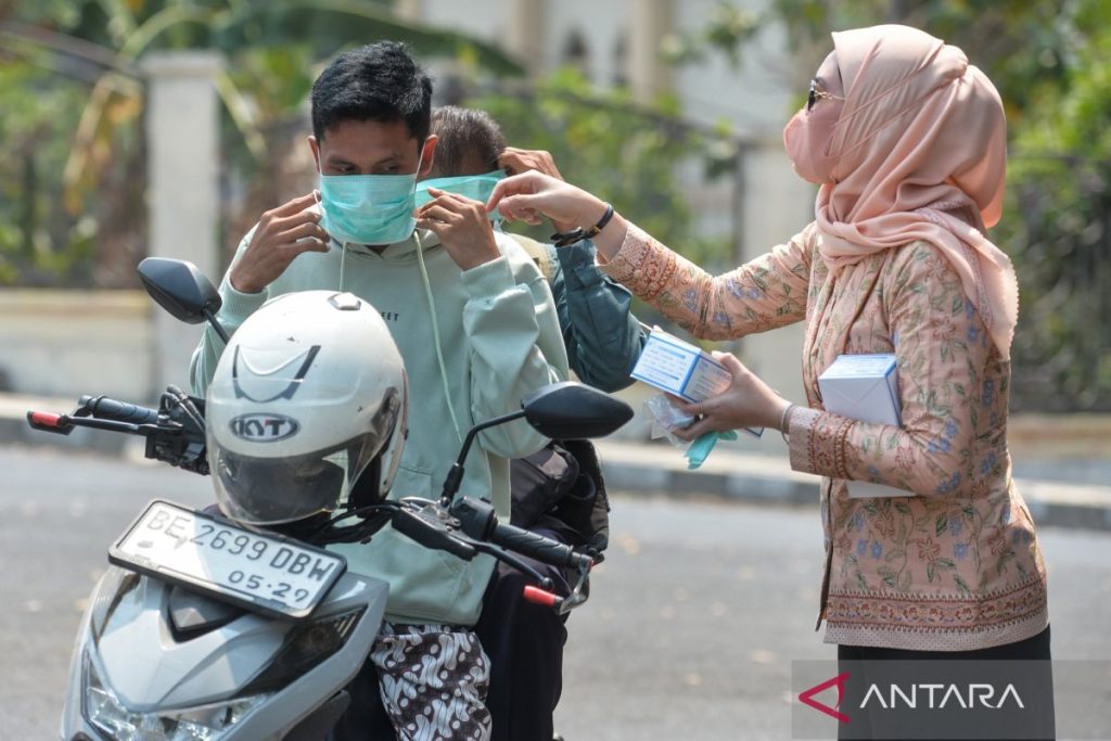 Abu Vulkanik Ancam Kesehatan Penderita Gangguan Pernapasan
