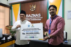 BAZNAS Kota Tangerang Luncurkan Penggalangan Dana Bantu Korban Bencana di NTT