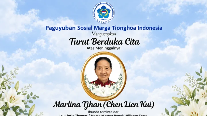 Berita Duka: Mertua Ketua Umum PSMTI Pusat, Wilianto Tanta, Tutup Usia
