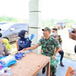 Brimob Jambi Periksa Kesehatan Personel Satgas Karhutla di Batanghari