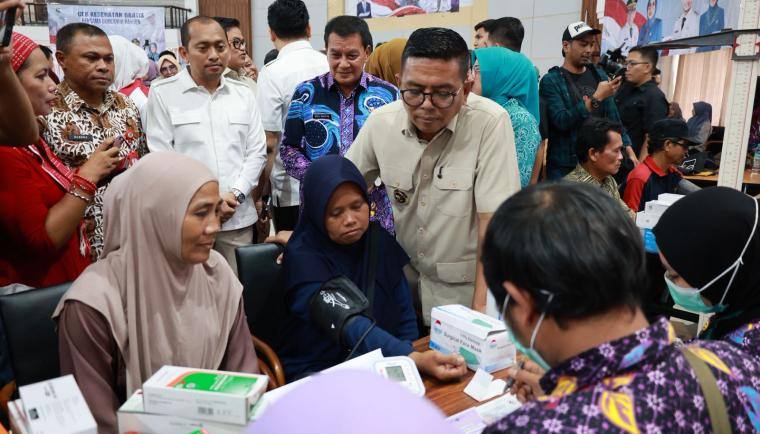 Cek Kesehatan Gratis di Curug: Dinkes Banten dan Tangerang Bersama Gubernur Gelar Pelayanan
