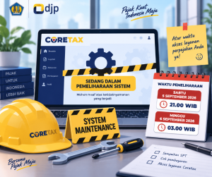 Coretax DJP Alami Pemeliharaan pada 5-6 September 2026, Layanan Offline Selama Enam Jam