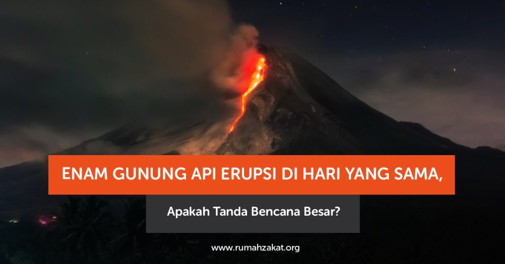 Fenomena Enam Gunung Api Erupsi Bersamaan: Pertanda Apa?
