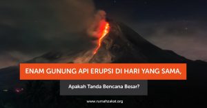 Fenomena Enam Gunung Api Erupsi Bersamaan: Pertanda Apa?