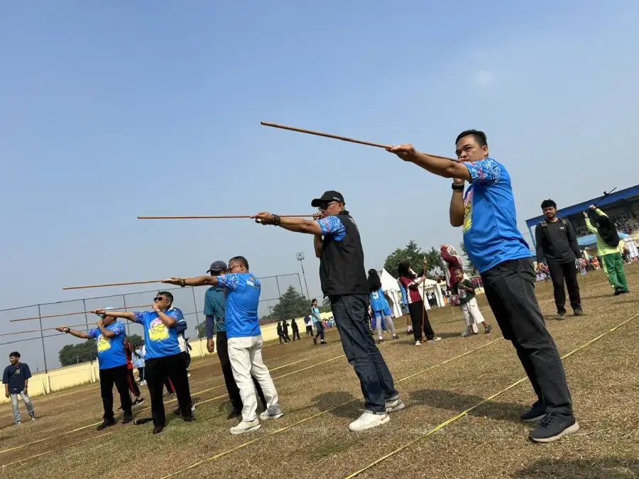 Festival Olahraga Tradisional Kota Depok 2026 Dibuka dengan Eksibisi Sumpitan