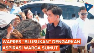 Gibran Turun ke Lokasi Bencana Sumut, Dengarkan Aspirasi Warga yang Mobilnya Dicegat
