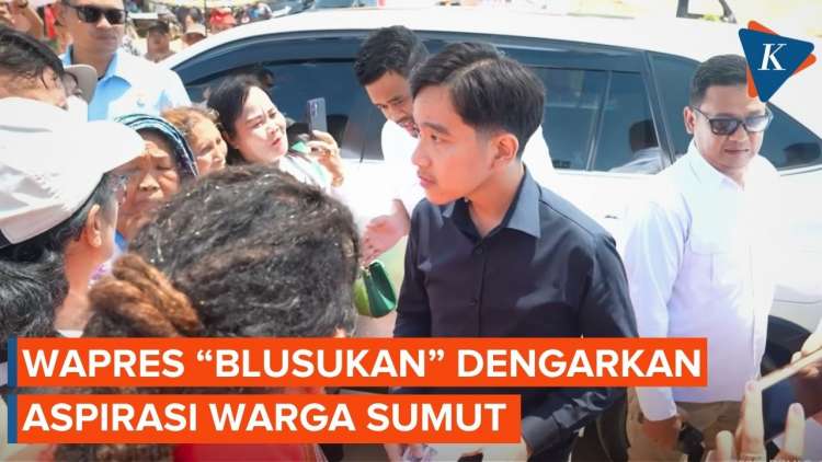 Gibran Turun ke Lokasi Bencana Sumut, Dengarkan Aspirasi Warga yang Mobilnya Dicegat