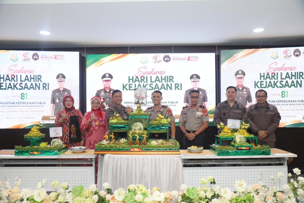 Kapolda Bengkulu Silaturahmi ke Kejati Bengkulu, Perkuat Sinergi di HUT Adhyaksa ke-81