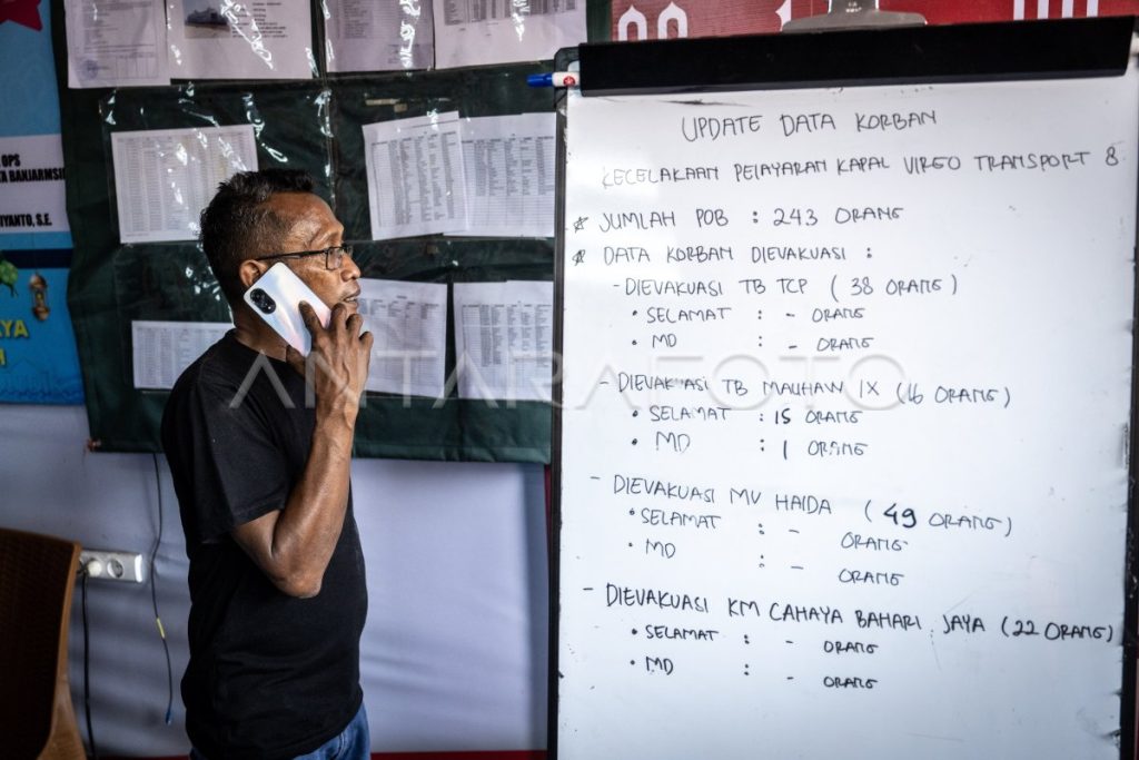 Kecelakaan Kapal Motor di Banjarmasin: Posko Evakuasi Dibuka, 103 Penumpang Diselamatkan