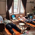 Kejari Nagan Raya Aceh Donorkan Puluhan Kantong Darah