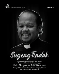 Keluarga Besar GKJW Berduka: Pdt. Nugroho Adi Wasono, S.Si. Telah Berpulang