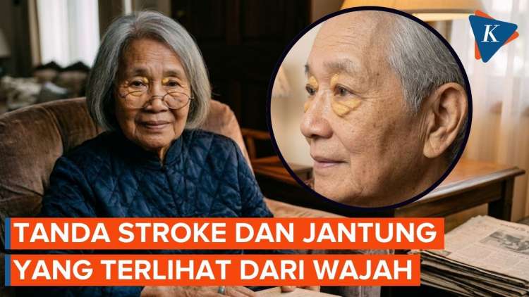 Kenali Tanda Stroke dan Penyakit Jantung dari Ciri di Wajah Anda