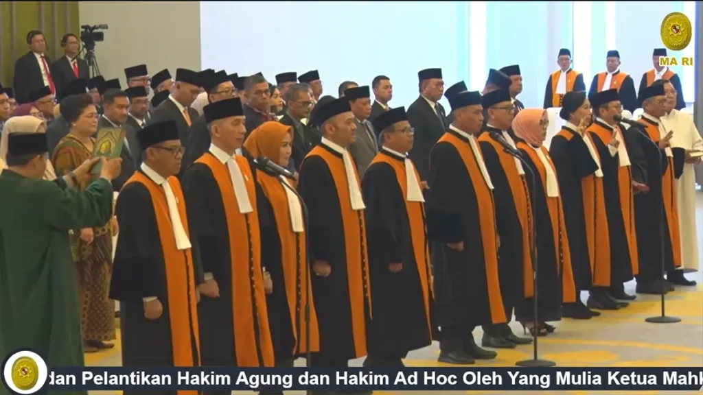 MA Resmi Lantik 11 Hakim Agung Baru, Tiga di Antaranya untuk Kamar TUN Pajak
