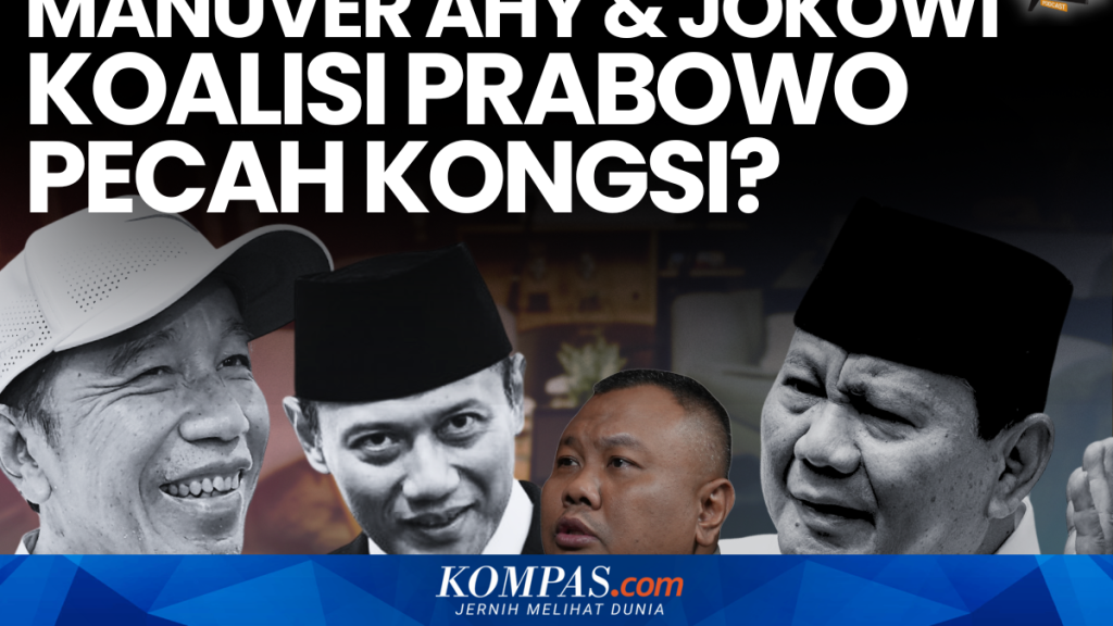 Manuver Politik 2029: Kubu Jokowi, AHY, dan Strategi Prabowo Mulai Terlihat