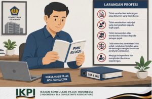 Pembatasan Baru: Wajib Pajak Non-Konsultan Dilarang Jalankan Profesi Tertentu