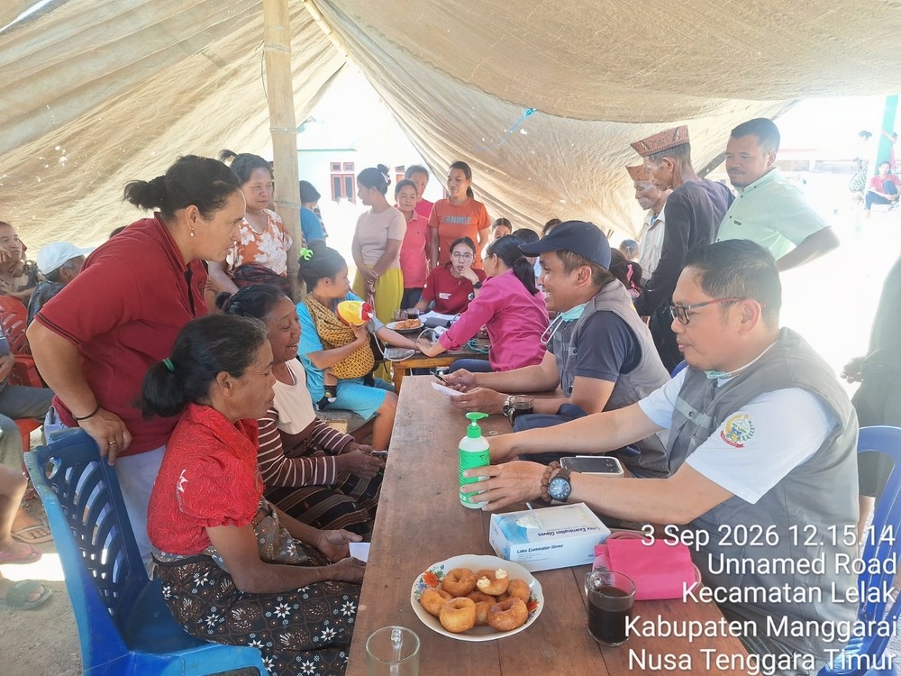 Pemprov Sulsel Kirim Tim Medis, 315 Pasien Dapat Layanan Pascagempa Manggarai