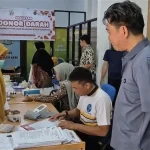 Peringati HUT Kejaksaan, Kejari Nagan Raya Adakan Donor Darah dan Senam Sehat Bersama Insan Pers