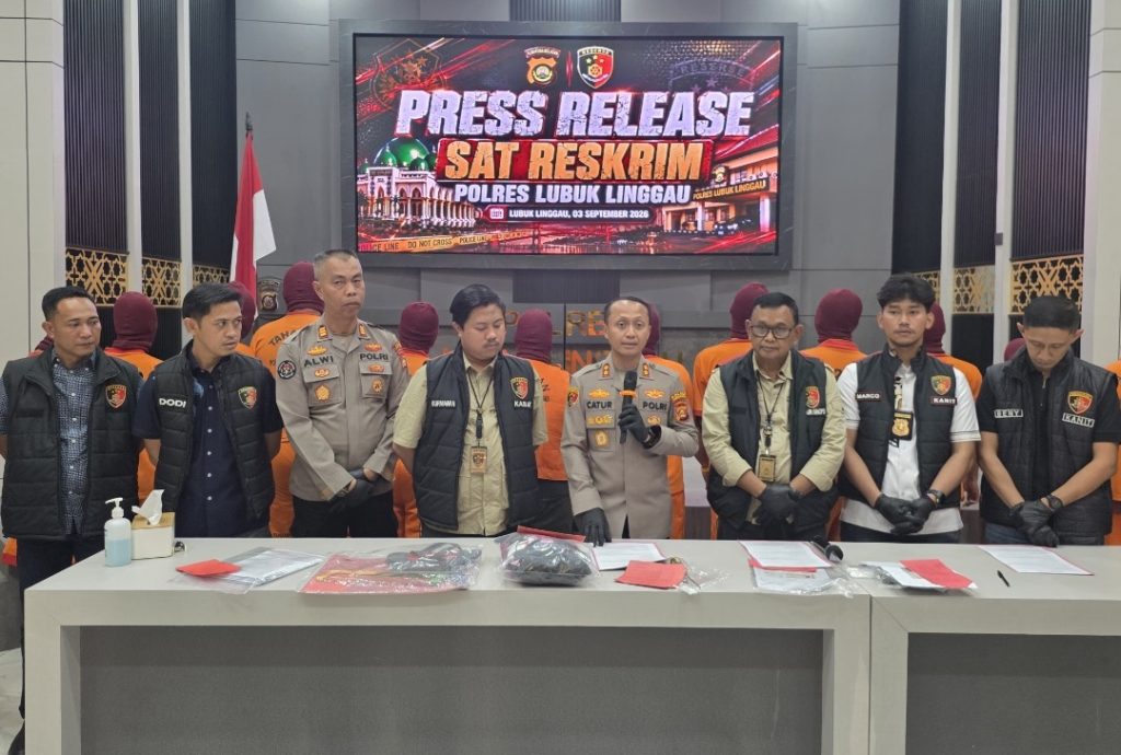 Polres Lubuk Linggau Sukses Mengungkap Berbagai Kasus Kejahatan, dari Curas hingga Penipuan Bank Rp2,14 Miliar