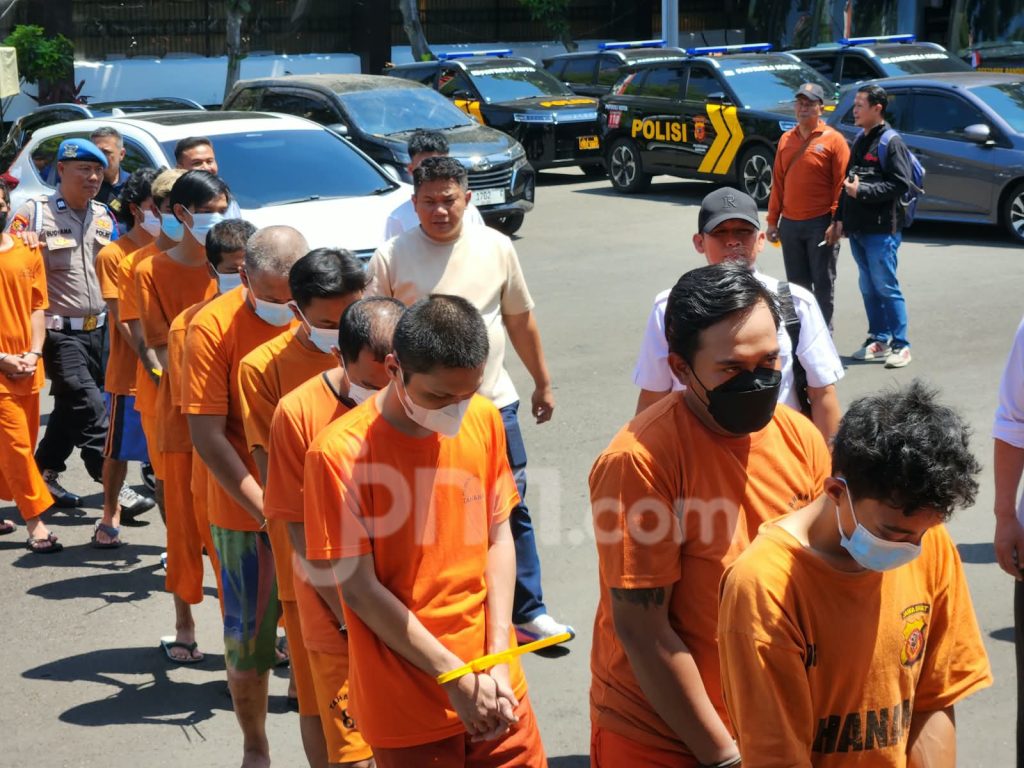 Polrestabes Bandung Amankan 20 Pelaku Kejahatan Jalanan Lewat Operasi Libas Lodaya 2026