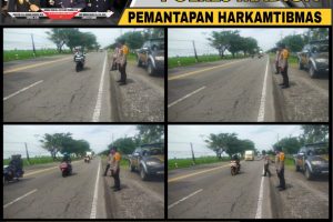 Polsek Balerejo Intensifkan Patroli Strong Point di Jalur Madiun-Surabaya untuk Cegah Kriminalitas dan Kecelakaan