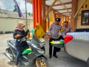 Polsek Sanankulon Aktif Dukung Program Gerakan Pangan Murah Pemerintah