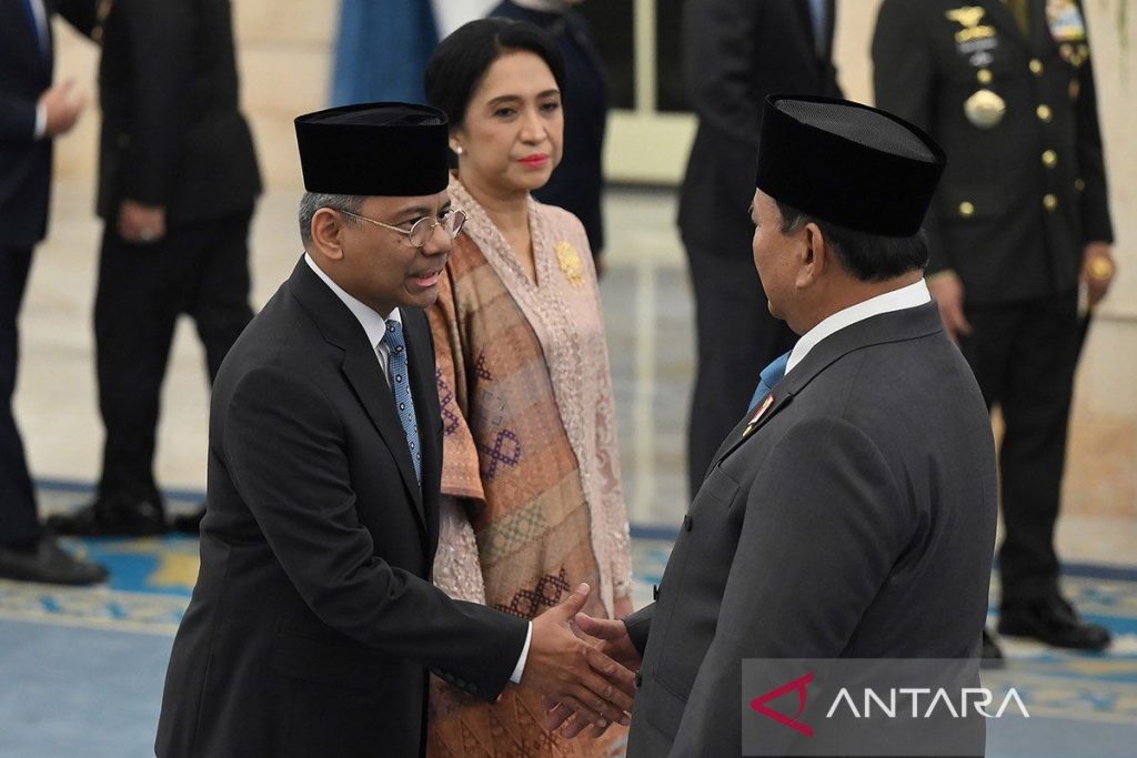 Prabowo Lantik Suahasil Nazara sebagai Menteri Keuangan Baru: Langkah Strategis di Tengah Dinamika Ekonomi